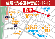 神宮前3丁目地図