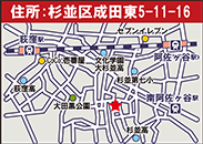 成田東5丁目地図
