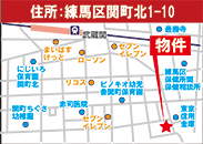 関町北1丁目C地図