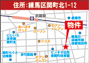 関町北1丁目A地図