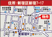 新宿7丁目地図