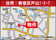 戸山2丁目地図