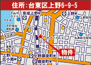 上野6丁目地図